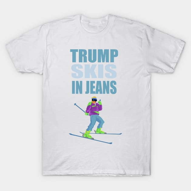 Trump Skis in Jeans T-Shirt by STRVING